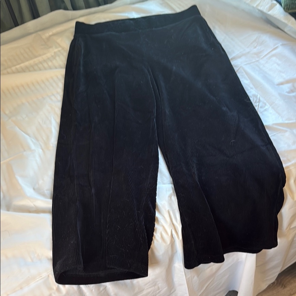 Elegant Black Wide Leg Pants